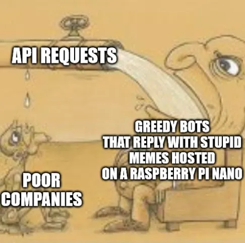 Greedy Hobby Bots Meme