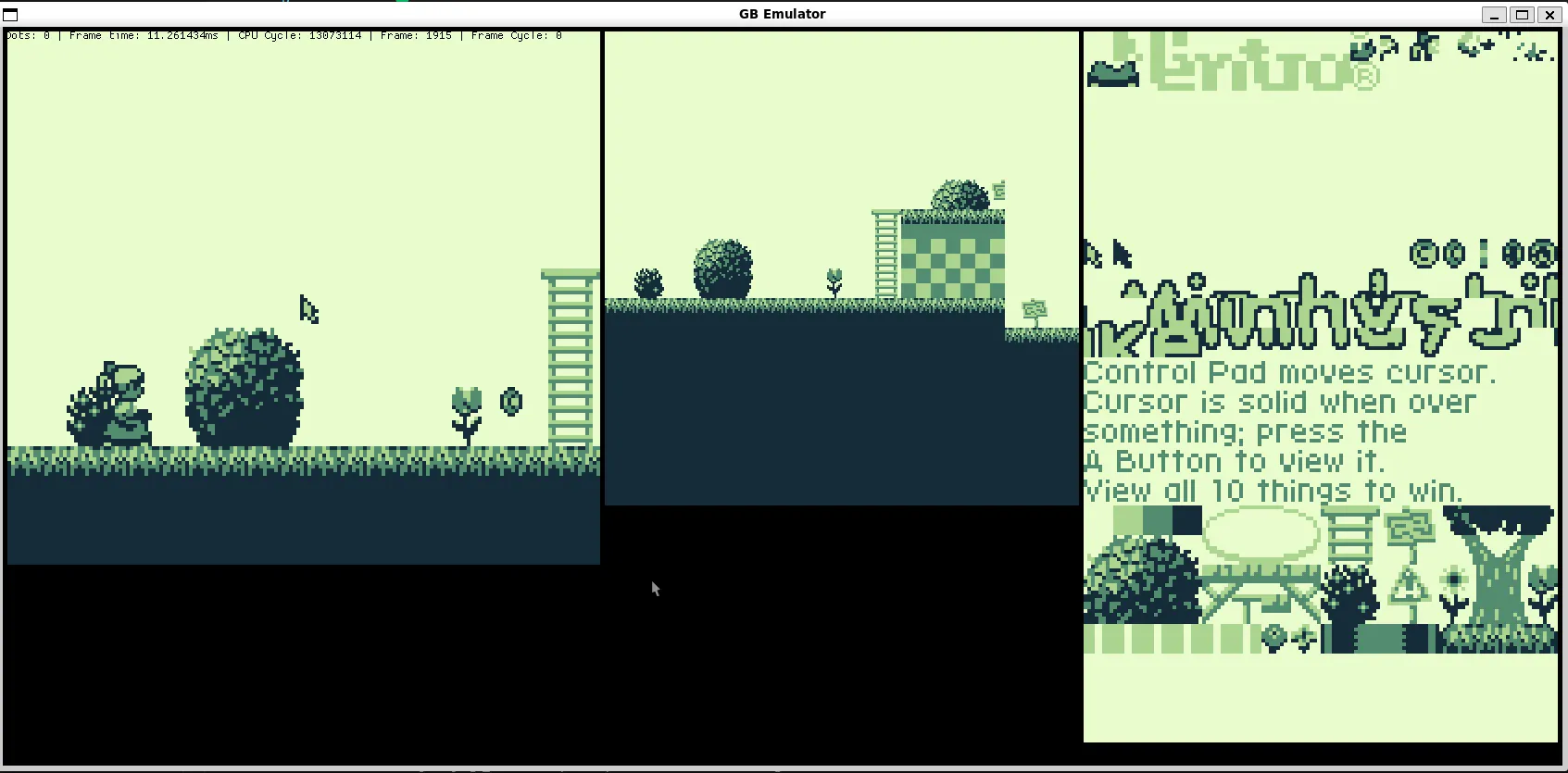 Gameboy UI