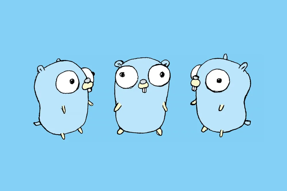 Gophers sitting
